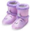 Unicorn Purple Booties