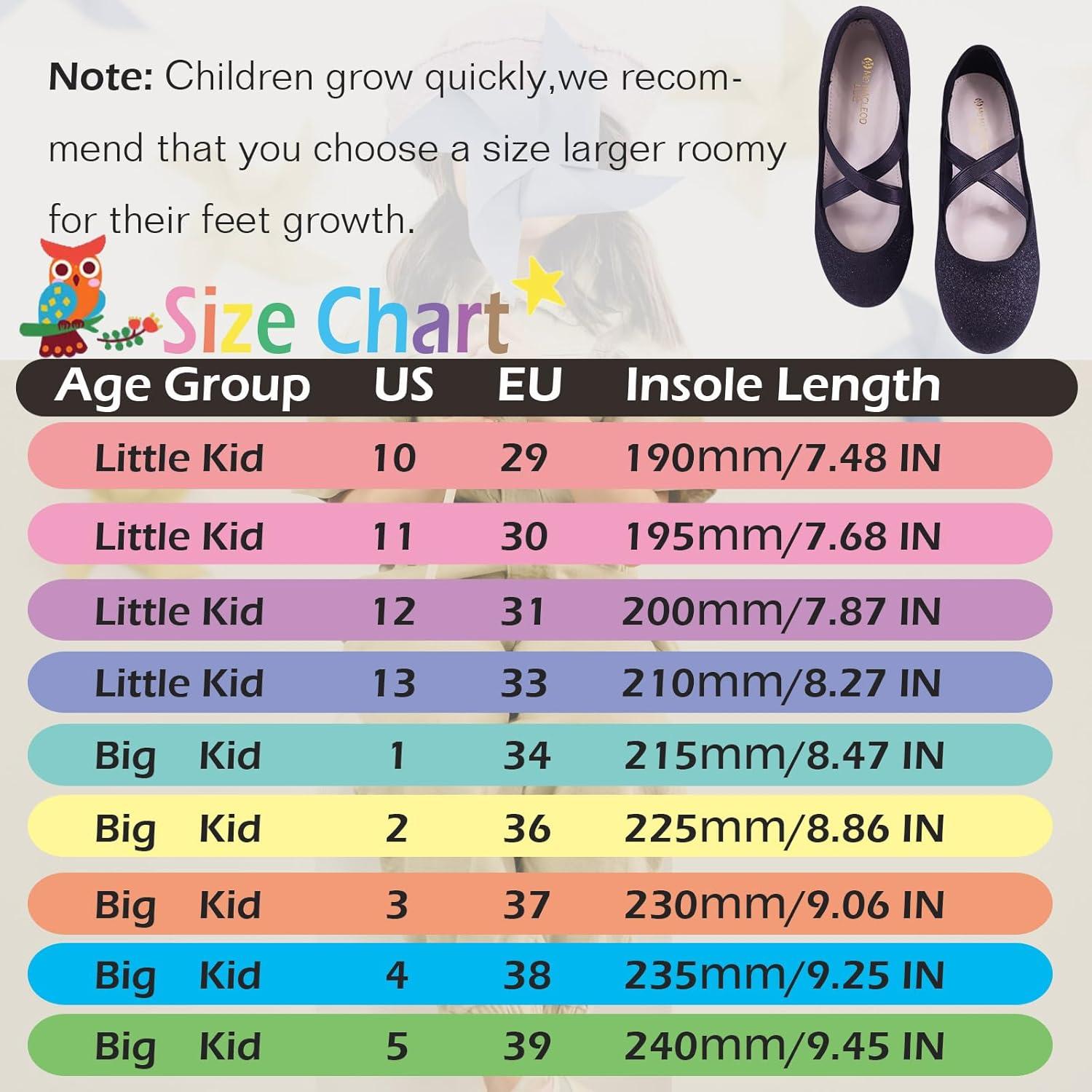 imageMei MACLEOD Girls Mary Jane Shoes Ballerina Shoes Princess Dress Shoes for Party WeddingSilver