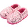 imageLseLom Girls Cute Slippers with Rubber Soles Kids House Slippers Indoor Outdoor Slippers for Toddlers Kids Memory Foam House Shoes for Little GirlsPink
