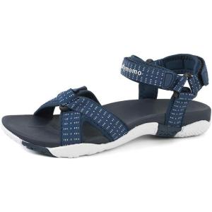 Luffymomo Womens Hiking Sandals Walking Sport Athtletic Webbing Sandals(Blue)
