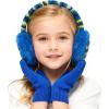 A-blue (Earmuff Gloves Set)
