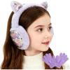 B-purple (Earmuff Gloves Set)