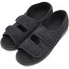 imageWoman Diabetic Shoes Extra Wide Width Open Toe Sandals Adjustable Arthritis Edema Slippers for Elderly Women
