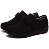 imageMei MACLEOD Womens Diabetic Shoes Edema Shoes for Swollen Feet Wide Walking Shoes for Elderly Plantar FasciitisBlack
